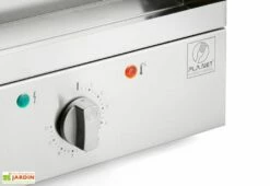 Plancha électrique 3120 W En Inox Avec Couvercle Amovible + Chariot Fermé Et Housse De Protection -MON AMENAGEMENT JARDIN Soldes boutons plancha inox copie 1