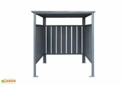 Abri à Vélo En Acier Anthracite 3,6 M² -MON AMENAGEMENT JARDIN Soldes box velo acier anthracite