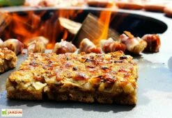 Braséro Barbecue En Acier Et Inox Ø102 Cm H84 Cm – Nero L84 -MON AMENAGEMENT JARDIN Soldes brasero acier barbecue grille cuisson remundi nero l