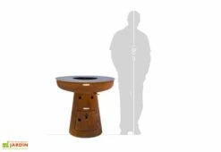 Braséro Barbecue En Acier Et Inox Ø82 Cm H79 Cm – Nero M 9 Braséro Barbecue En Acier Et Inox Ø82 Cm H79 Cm – Nero M -MON AMENAGEMENT JARDIN Soldes brasero acier barbecue grille cuisson remundi nero m