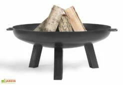 Braséro En Acier Polo + Grille De Cuisson (plusieurs Dimensions) 12 Braséro En Acier Polo + Grille De Cuisson (plusieurs Dimensions) -MON AMENAGEMENT JARDIN Soldes brasero acier noir brut polo grille cuisson 1