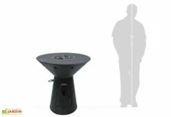 Braséro Barbecue En Acier Thermolaqué Et Inox Ø79 Cm H89 Cm – Phoenix 7 Braséro Barbecue En Acier Thermolaqué Et Inox Ø79 Cm H89 Cm – Phoenix -MON AMENAGEMENT JARDIN Soldes brasero acier thermolaque gris barbecue grille cuisson remundi phoenix