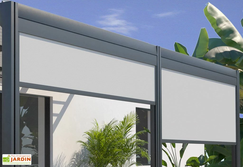 Store Latéral Pour Pergola Bioclimatique Couleurs Du Monde – 3M 4 Store Latéral Pour Pergola Bioclimatique Couleurs Du Monde – 3M – Image 2