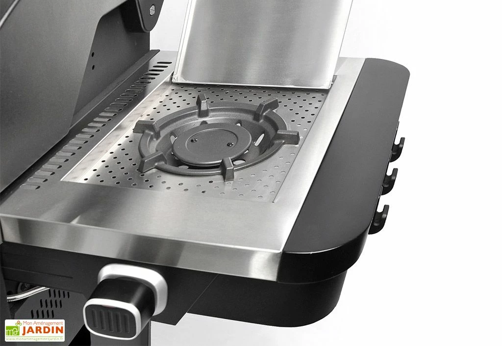 Barbecue Au Gaz En Inox Byron 5T – 180 X 61 X 117 Cm 5 Barbecue Au Gaz En Inox Byron 5T – 180 X 61 X 117 Cm – Image 3