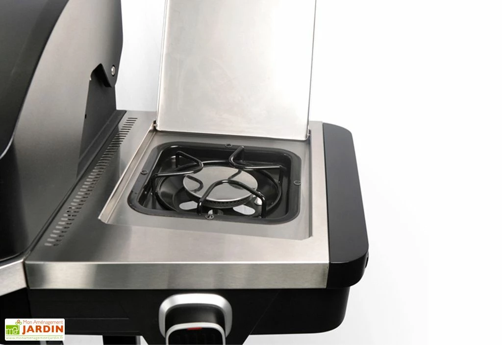 Barbecue Au Gaz En Inox Mercury 4T – 150 X 61 X 112 Cm 4 Barbecue Au Gaz En Inox Mercury 4T – 150 X 61 X 112 Cm – Image 2