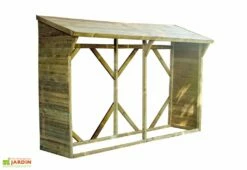 Abri Range-bûches En Bois Traité 4 M³ - Memphis XL