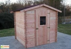 Abri De Jardin En Bois Douglas 20 Mm – 4,71 M² : 2,31 X 2,04 M