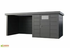 Abri De Jardin En Métal Avec Auvent Lounge – 12,5 M²