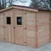 Abri De Jardin En Bois Douglas 20 Mm – 5,24 M² : 1,69 X 3,10 M 2 Abri De Jardin En Bois Douglas 20 Mm – 5,24 M² : 1,69 X 3,10 M -MON AMENAGEMENT JARDIN Soldes cabanon jardin bois douglas habrita 5m2
