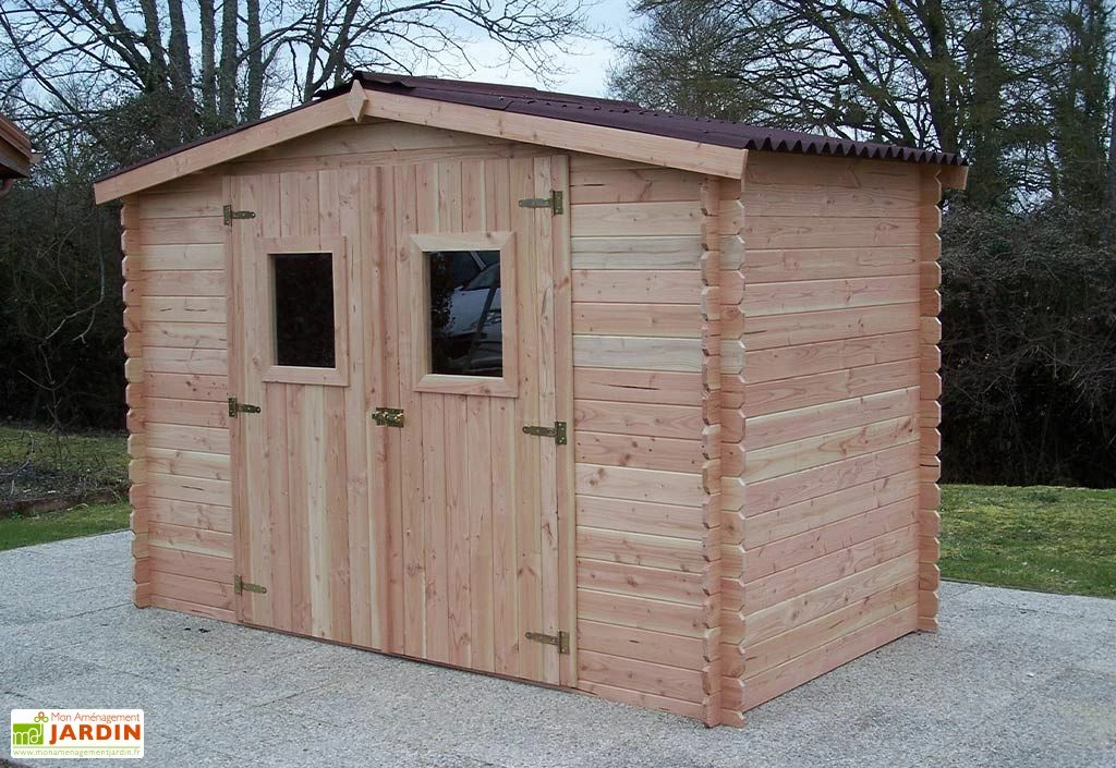 Abri De Jardin En Bois Douglas 20 Mm – 5,24 M² : 1,69 X 3,10 M 3 Abri De Jardin En Bois Douglas 20 Mm – 5,24 M² : 1,69 X 3,10 M