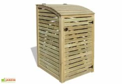 Cache-Poubelle Simple En Pin Autoclave Swing E (88x75x137cm)