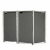 Cache-poubelle Double En Acier Et Composite Aluminium 120 X 63 X 115 Cm -MON AMENAGEMENT JARDIN Soldes cache poubelle double hide gris