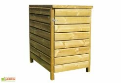Cache Poubelle En Bois Traité 77,5 X 96,5 X 120 Cm – Preston