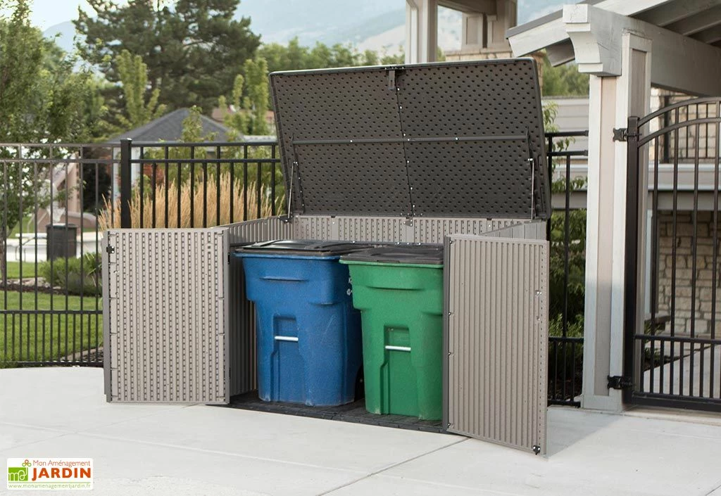 Lifetime Coffre De Rangement Extérieur En Résine Effet Bois - 2407 L 5 Lifetime Coffre De Rangement Extérieur En Résine Effet Bois - 2407 L – Image 3