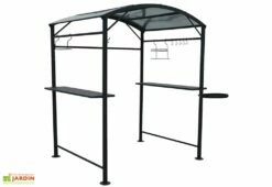 Carport Abri Pour Barbecue Acier Galvanisé Et époxy 2,5 X 1,35 M