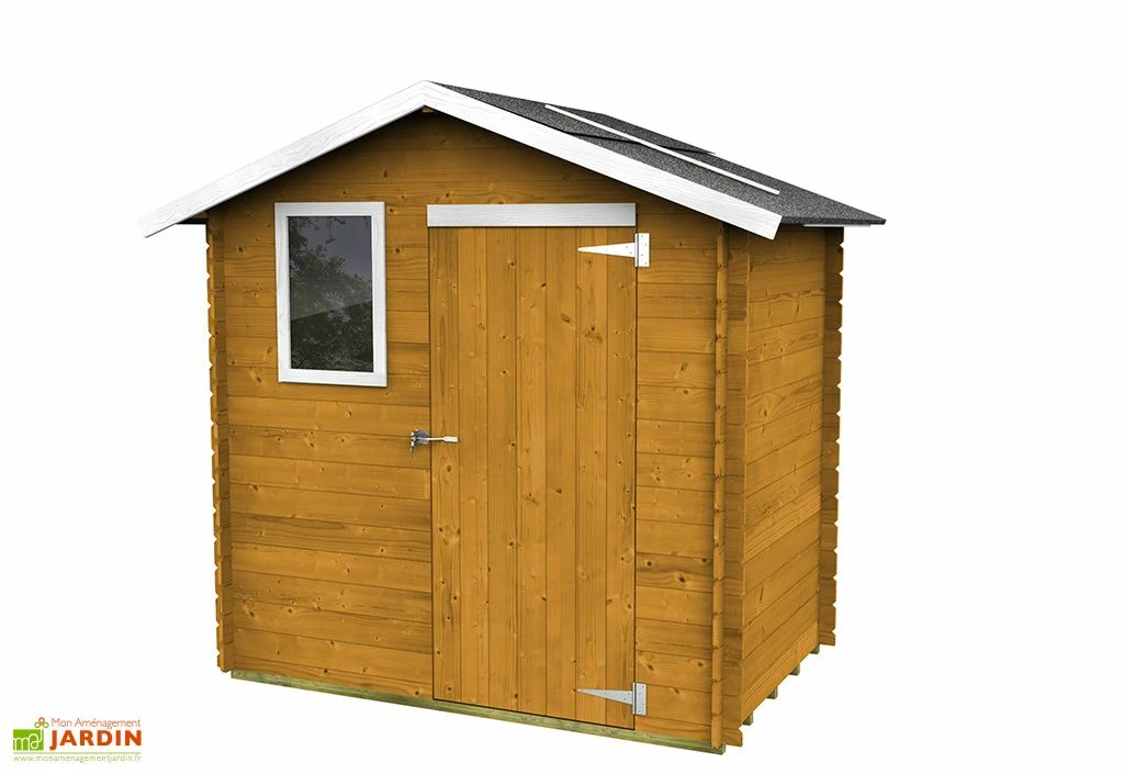 Abri De Jardin En Bois De Pin Traité Livia – 2,57 M² 4 Abri De Jardin En Bois De Pin Traité Livia – 2,57 M² – Image 2