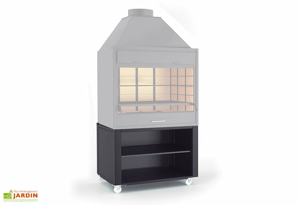 Chariot Pour Barbecue FM Calefaccion BF-90 3 Chariot Pour Barbecue FM Calefaccion BF-90