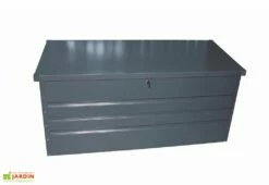 Coffre De Jardin En Métal 400 L Anthracite
