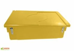 Coffre De Jardin Avec Poignées + Grenouillères + Cadenas – 100 L