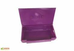 Coffre De Jardin Avec Poignées – 100 L -MON AMENAGEMENT JARDIN Soldes coffre jardin 100l violet