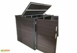 Coffre De Jardin En Composite 155 X 115 X 120 Cm – Util’ Multifonctions -MON AMENAGEMENT JARDIN Soldes coffre jardin rangement composite util multifonctions 4