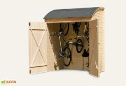 Coffre De Rangement Bois Pour Vélos 134x160