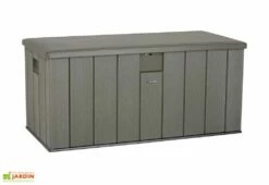 Coffre De Rangement En Lifetime En PEHD Imitation Bois 570 L