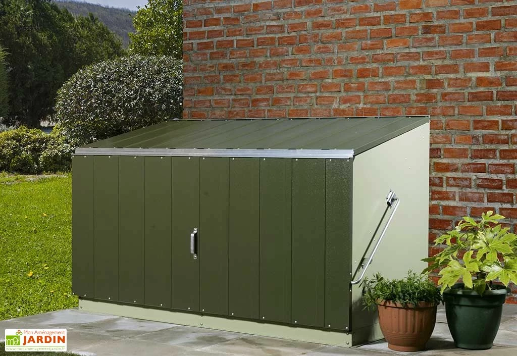 Coffre De Rangement Métal Storeguard Vert (196x89x113) 5 Coffre De Rangement Métal Storeguard Vert (196x89x113) – Image 3