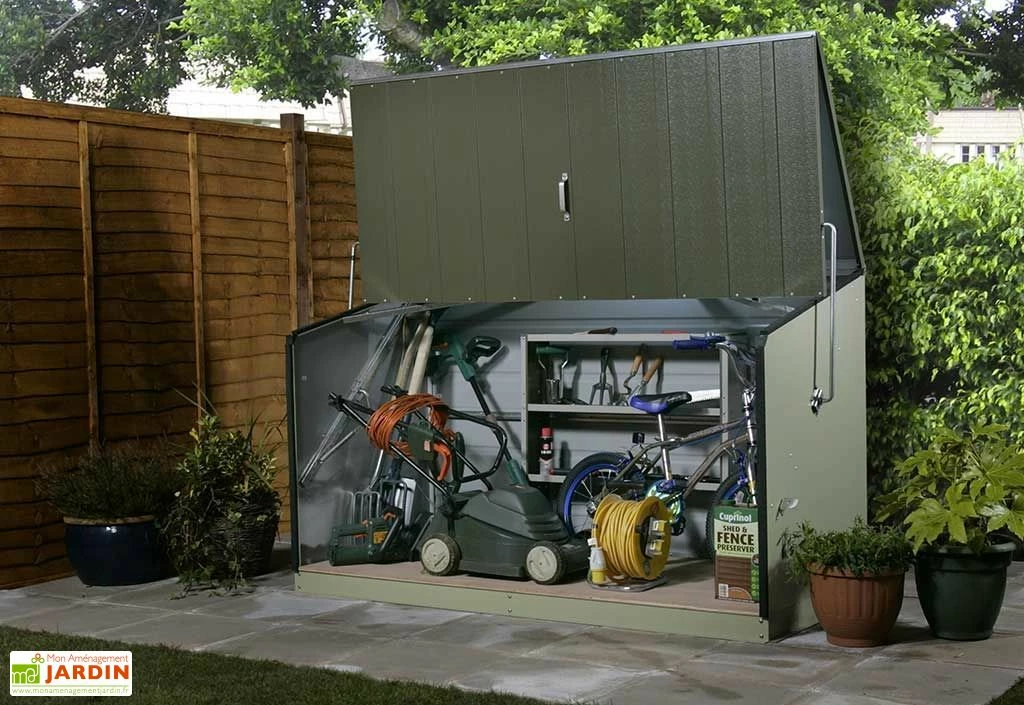 Coffre De Rangement Métal Storeguard Vert (196x89x113) 6 Coffre De Rangement Métal Storeguard Vert (196x89x113) – Image 4