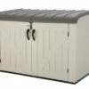 Coffre De Rangement Lifetime En PEHD 2124L -MON AMENAGEMENT JARDIN Soldes coffre rangement pehd lifetime 188x103cm 2