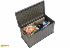 Lifetime Coffre De Rangement Polyéthylène 439L (128x64x67) -MON AMENAGEMENT JARDIN Soldes coffre resine jardin 60089 13