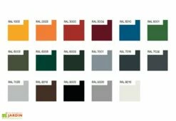 Abri à Vélos Pour Collectivités En Acier Galvanisé Et Polycarbonate Larus -MON AMENAGEMENT JARDIN Soldes coloris abri velo larus