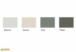 Parasol Rond Rotatif 360° 300 Cm - Eclipsum Toile Solidum -MON AMENAGEMENT JARDIN Soldes coloris toiles solidum umbrosa 16