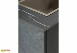 Cuisine Extérieure Professionnelle à 4 Modules GREY CANA Style + Housse -MON AMENAGEMENT JARDIN Soldes cuisine exterieure grise en ceramique avec 4 modules cana style avec housse offerte cana concept 3