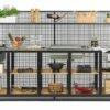 Cuisine Extérieure Professionnelle 5 Modules Grey CANA Classic + Housse -MON AMENAGEMENT JARDIN Soldes cuisine exterieure professionnelle 5 modules grise bois acier cana classic avec housse de protection offerte cana concept