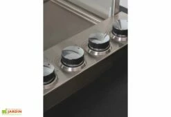 Cuisine Extérieure Professionnelle à 4 Modules SAPELI CANA Style + Housse -MON AMENAGEMENT JARDIN Soldes cuisine exterieure professionnelle a 4 modules sapeli cana style housse 1