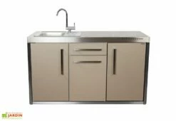 Cuisine Extérieure Avec Réfrigérateur Et évier – MO 150 S