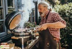 Barbecue Kamado En Céramique Monolith Icon ⌀ 53 Cm -MON AMENAGEMENT JARDIN Soldes cuisson kamado ceramique monolith icon