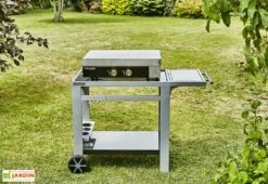 Desserte Extérieure En Acier Media L – 122 X 65 X 80 Cm -MON AMENAGEMENT JARDIN Soldes desserte exterieure acier