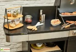 Desserte Extérieure En Métal Fidgi – L 60 X L 45,5 X H 108 Cm 8 Desserte Extérieure En Métal Fidgi – L 60 X L 45,5 X H 108 Cm -MON AMENAGEMENT JARDIN Soldes desserte integrable fidgi3 4