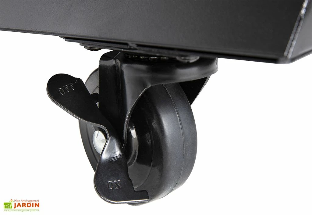 Desserte Extérieure En Métal Fidgi – L 60 X L 45,5 X H 108 Cm 4 Desserte Extérieure En Métal Fidgi – L 60 X L 45,5 X H 108 Cm – Image 2