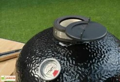 Barbecue Kamado En Céramique Monolith Classic + Chariot -MON AMENAGEMENT JARDIN Soldes details barbecue kamado ceramique monolith classic