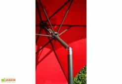 Parasol Rectangulaire Inclinable En Aluminium Et Polyester Tilt 2 X 3 M -MON AMENAGEMENT JARDIN Soldes details parasol inclinable tilt grenadine
