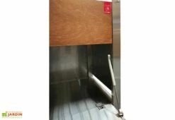 Table De Cuisson Avec Plancha à Gaz En Inox Et Friteuse Oasi 205C -MON AMENAGEMENT JARDIN Soldes details porte table cuisson fermee inox