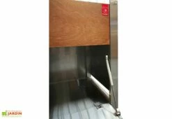 Table De Cuisson Avec Plancha électrique En Inox 60 X 40 Cm - Oasi 142C -MON AMENAGEMENT JARDIN Soldes details porte table cuisson fermee inox 1