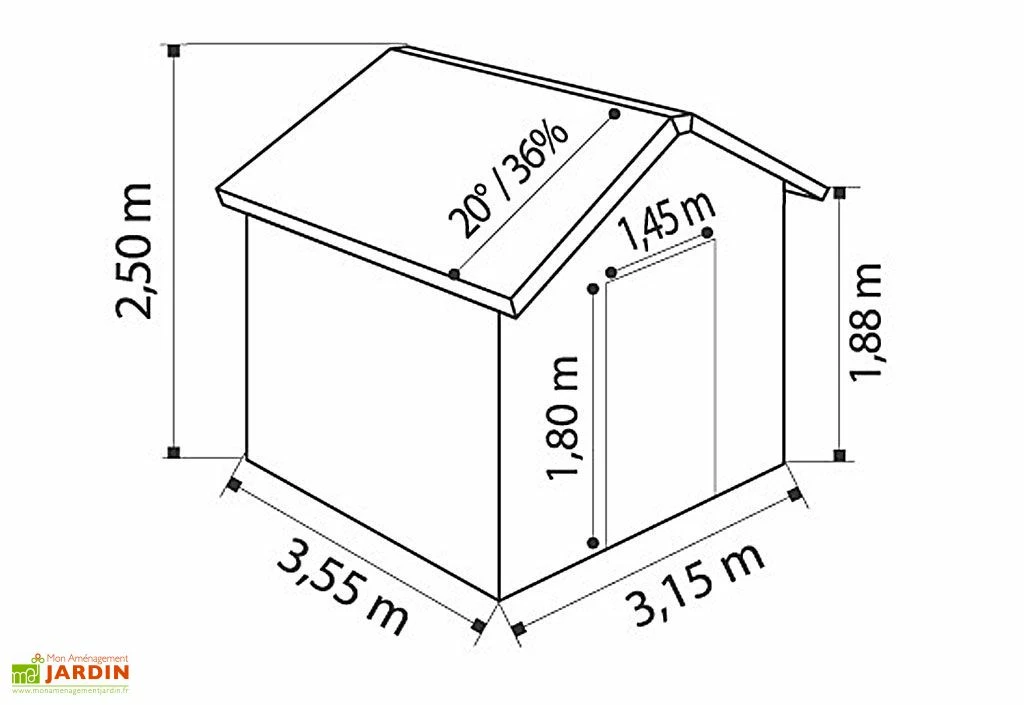 Grosfillex Abri De Jardin PVC Deco 11 (Rouge - Anthracite - Moka) 6 Grosfillex Abri De Jardin PVC Deco 11 (Rouge - Anthracite - Moka) – Image 4