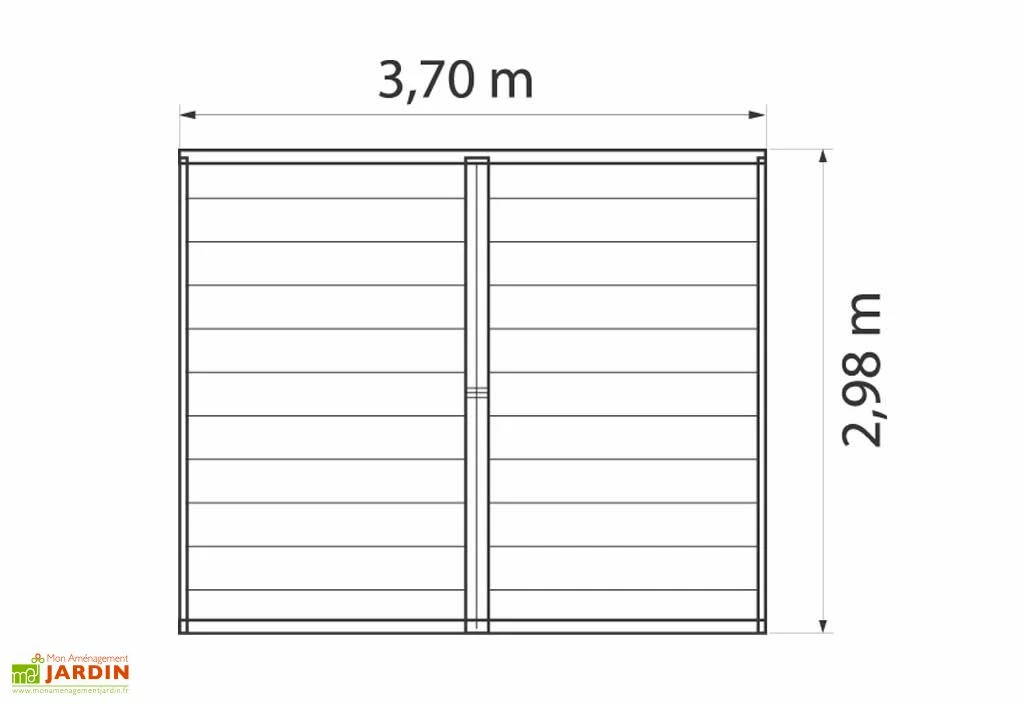 Grosfillex Abri De Jardin PVC Utility 7,5 7 Grosfillex Abri De Jardin PVC Utility 7,5 – Image 5
