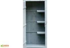 Ensemble De Meubles De Jardin En Bois Lasuré Bleu (4 Pièces) -MON AMENAGEMENT JARDIN Soldes ensemble meubles jardin bois lasure bleu 4 pieces 7