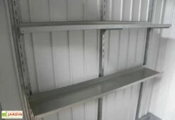 Étagère Pour Abri De Jardin En Acier Galvanisé Duramax Modern