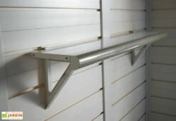 Kit 2 Etagères Pour Abri De Jardin En PVC Evo